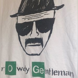 Breaking Bad Heisenberg shirt rowdy gentleman 2XL
